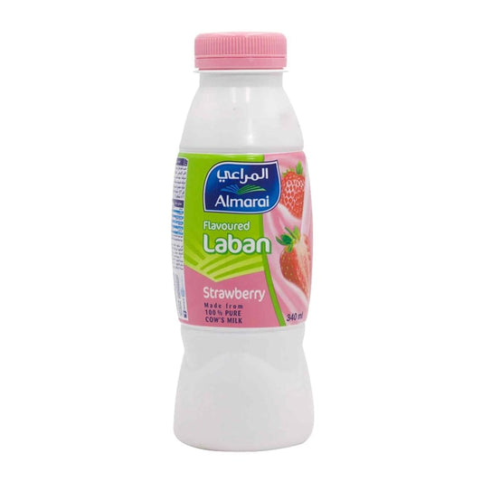 Almarai Flavoured Laban Strawberry 340ml