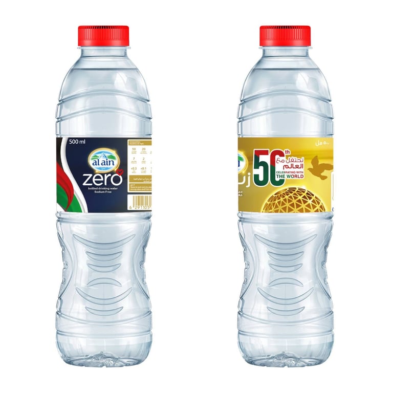 Al Ain Zero Sodium Drinking Water 500ml Pack of 12