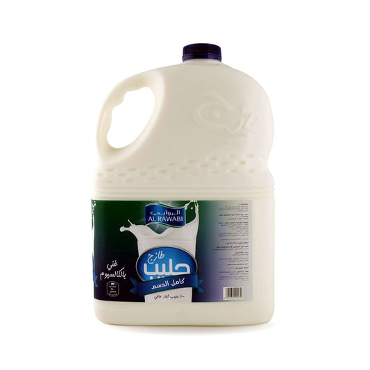 Al Rawabi Fresh milk gallon 3.78L