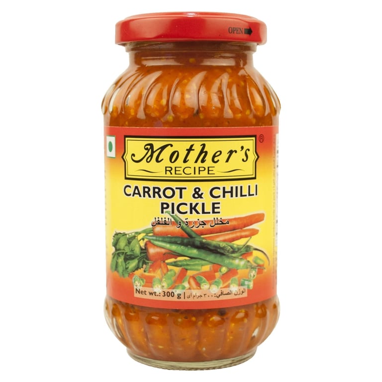 Mothers Recipe Carrot And Chilli Pickle 300g